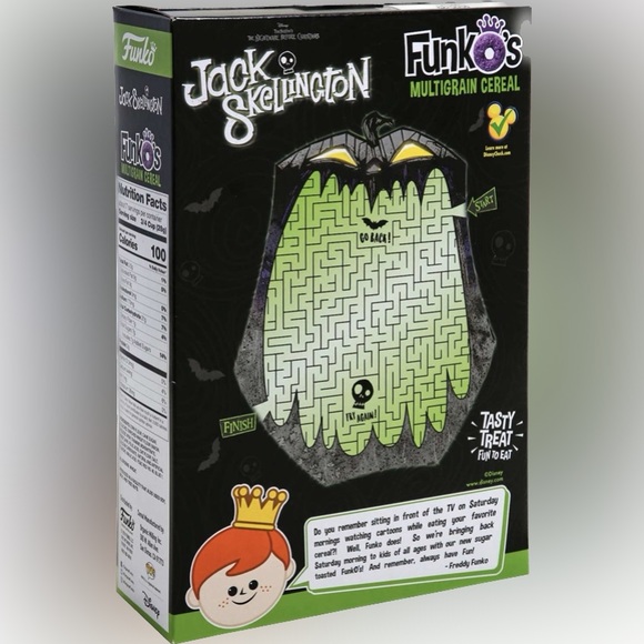 Funko Other Jack Skellington Funko Pop Cereal Exclusive New